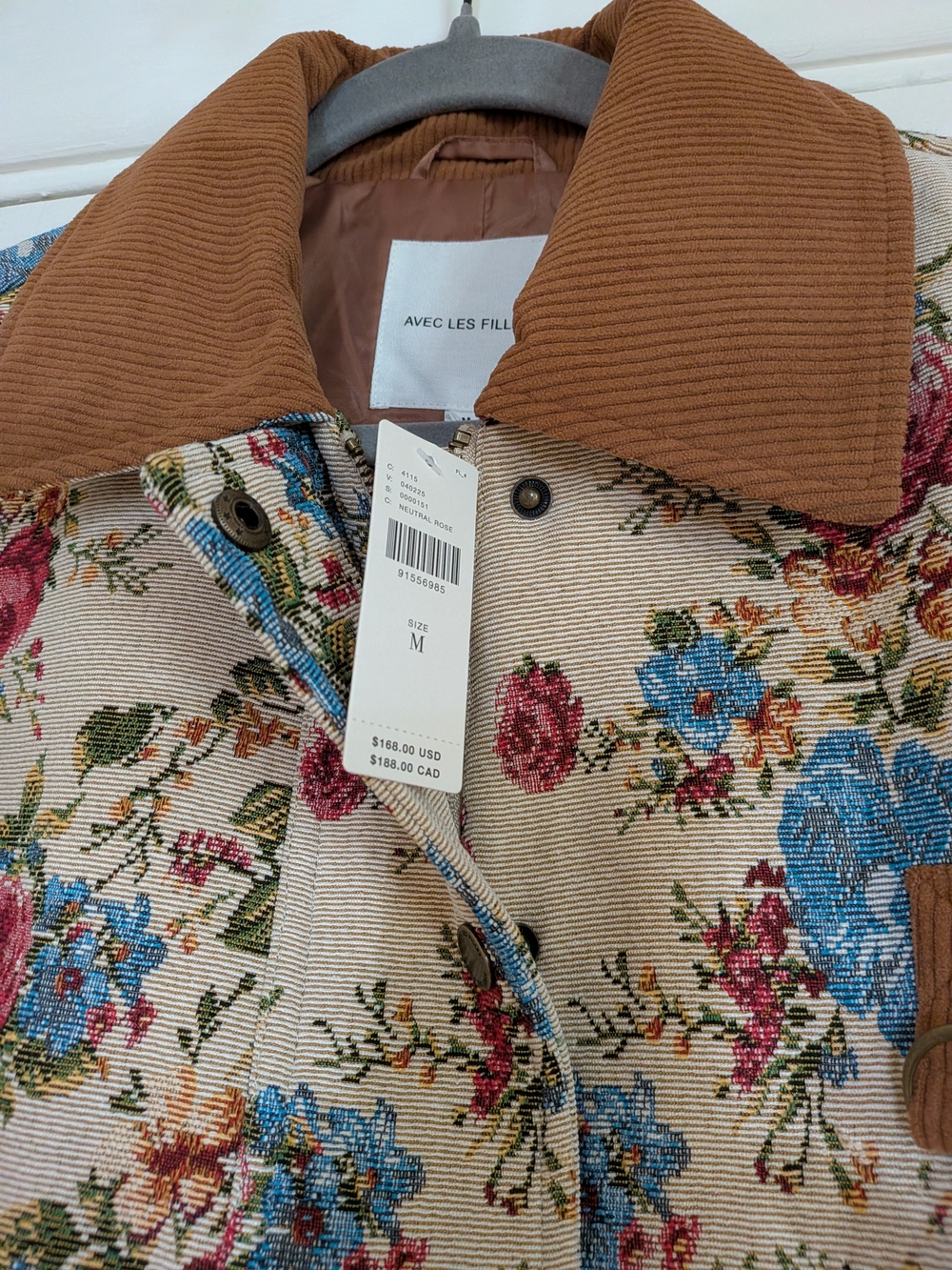 Avec Les Filles - Floral Jacket NWT - Picture 2 of 7